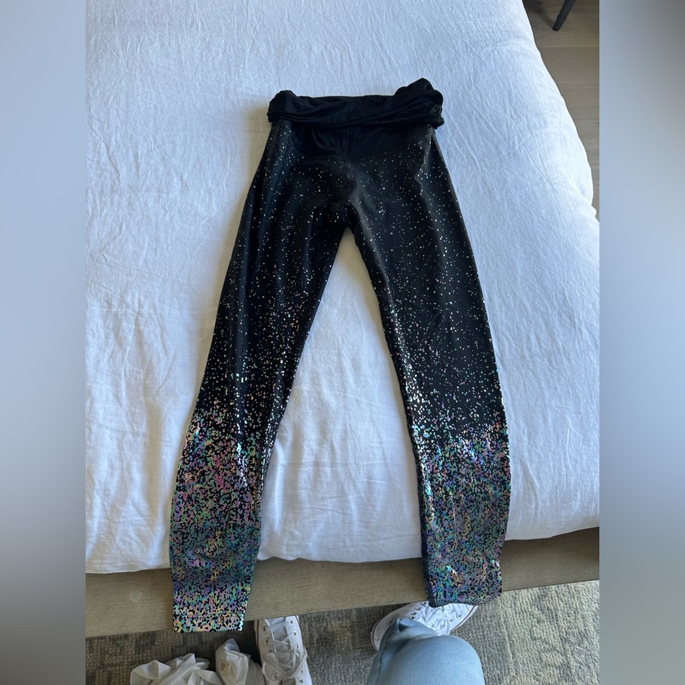 COPY - Beyond the Bump confetti maternity leggings